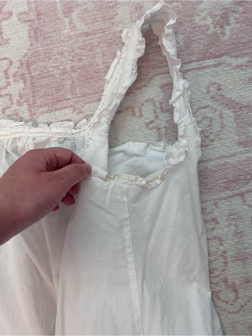 Princess Polly Babydoll Mini Dress Square Neck Ruffle Straps - Picture 8 of 11